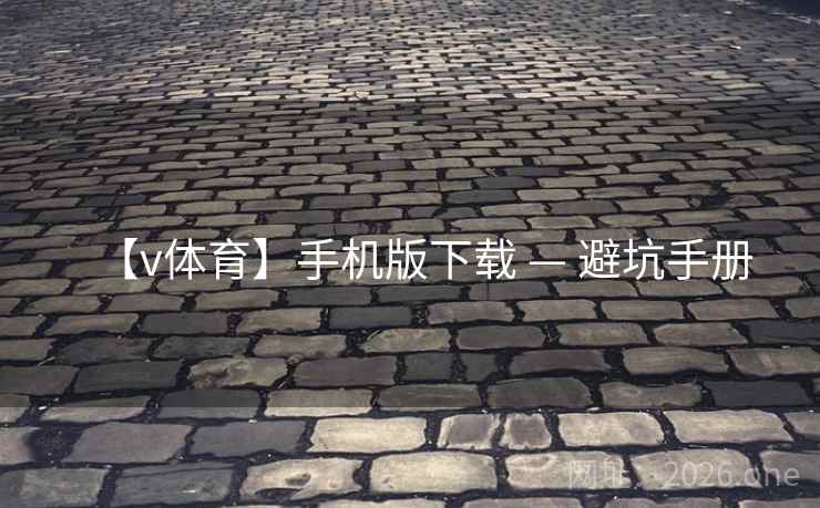 【v体育】手机版下载 — 避坑手册