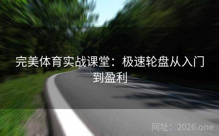 完美体育实战课堂：极速轮盘从入门到盈利